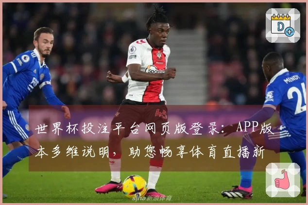 世界杯投注平台网页版登录：APP版本多维说明，助您畅享体育直播新体验