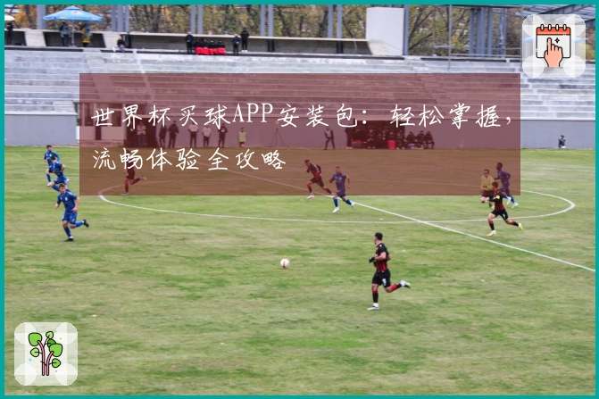 世界杯买球APP安装包：轻松掌握，流畅体验全攻略