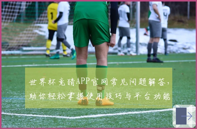 世界杯竞猜APP官网常见问题解答，助你轻松掌握使用技巧与平台功能